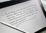 beautifully handwrite notes, letters, or anything